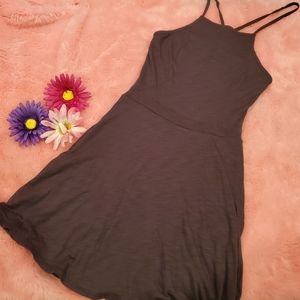 ANGL open back skater dress